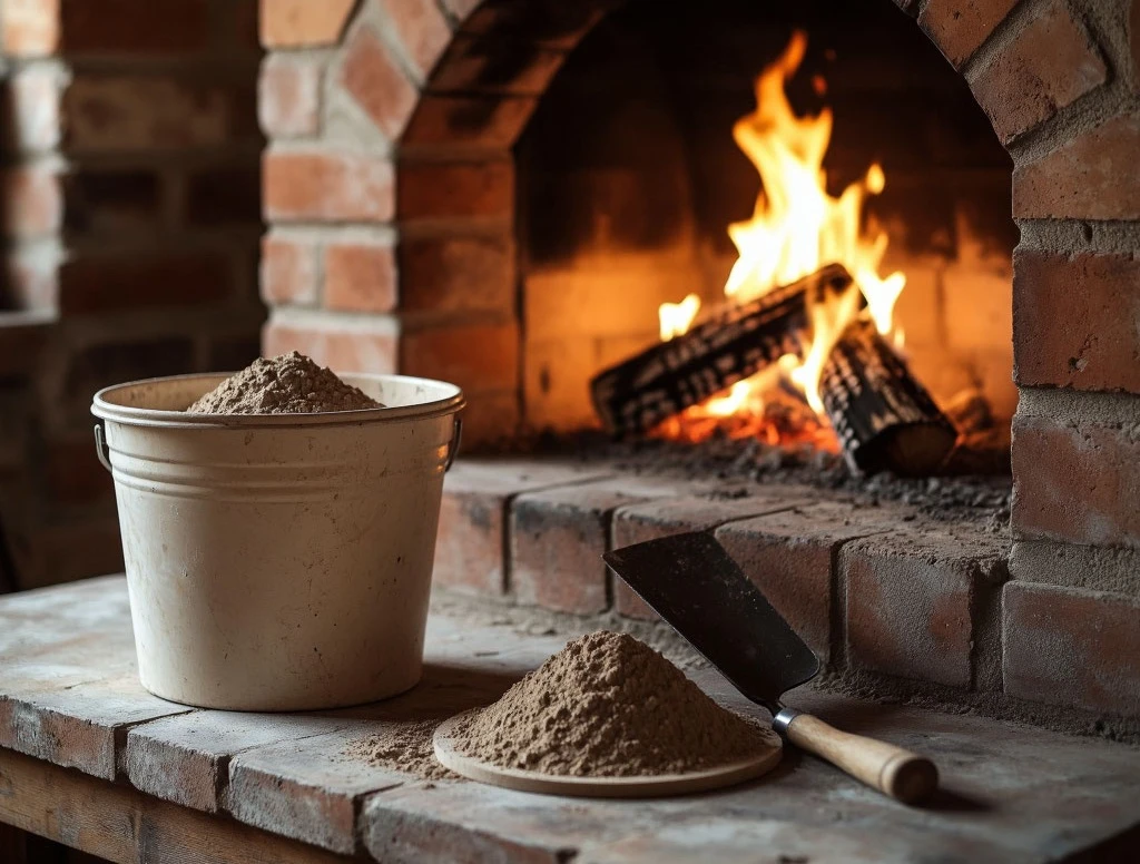 Шамотная глина как ее разводить для печи 
