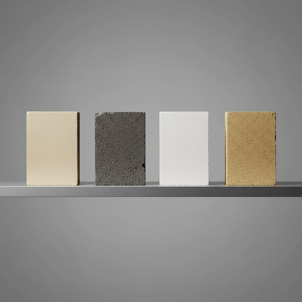 Образцы огнеупорных изделий