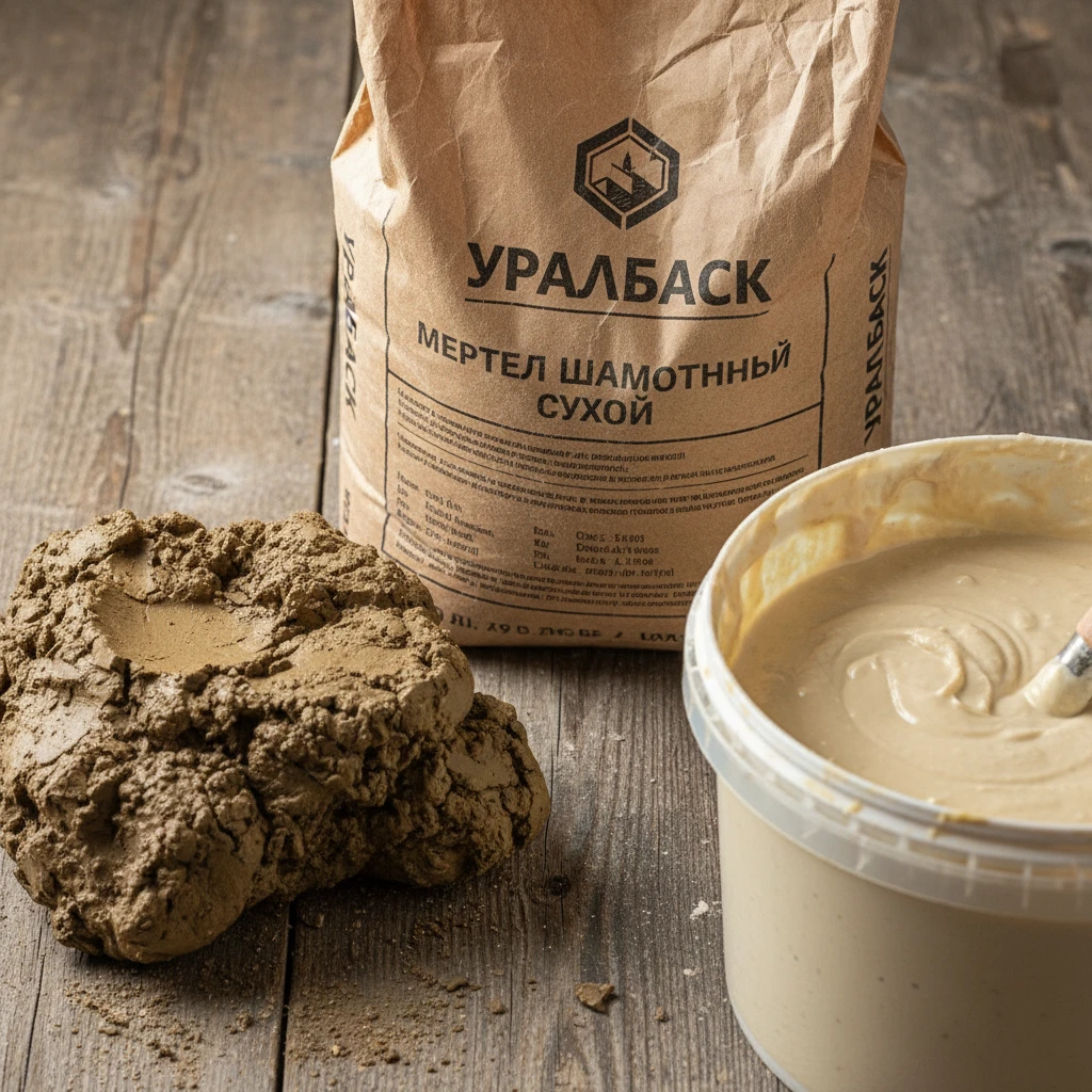 Что такое мертель шамотный
