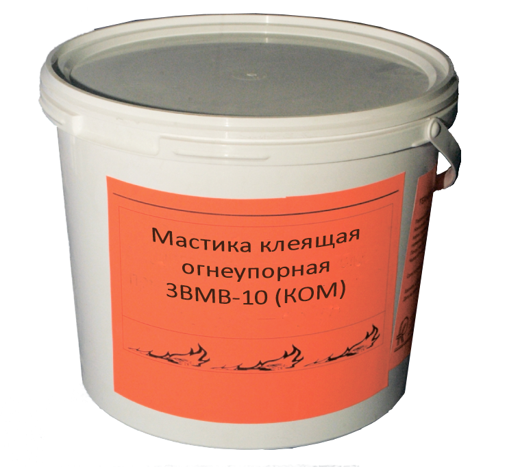 Мастика клеящая огнеупорная