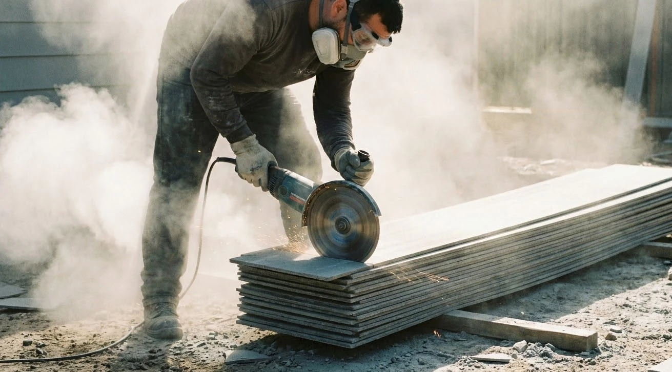 Чем резать огнеупорную плиту?